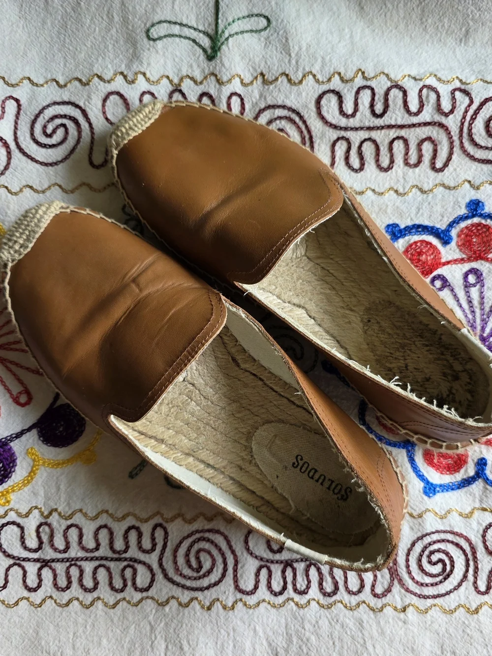 Soludos Leather Espadrille